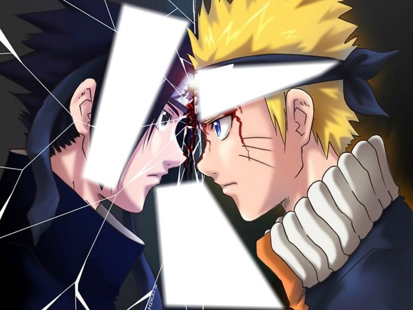 Sasuke e Naruto ( Clássico ) MonizArt¥