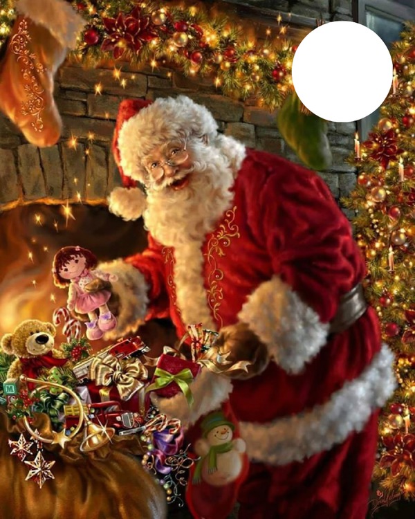Ho! ho! Joyeux Noel Fotomontaža