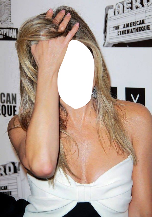 Jennifer Aniston Photo frame effect