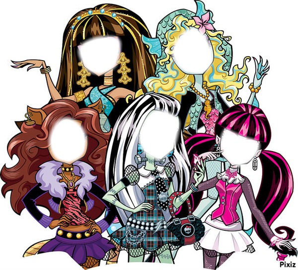 monster high friends Montage photo