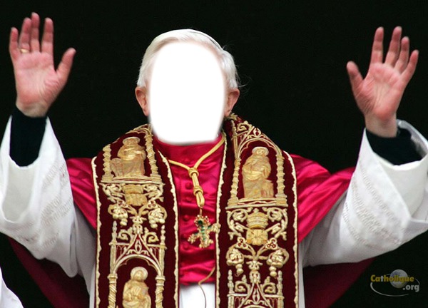 le pape Fotomontagem