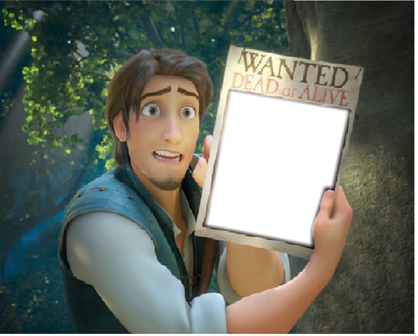 WANTED Photo frame effect