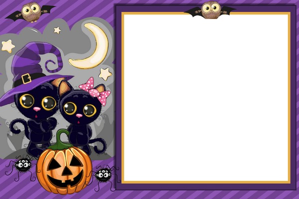 trick or treat Photo frame effect