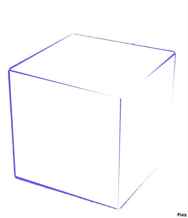 това е куб Photo frame effect