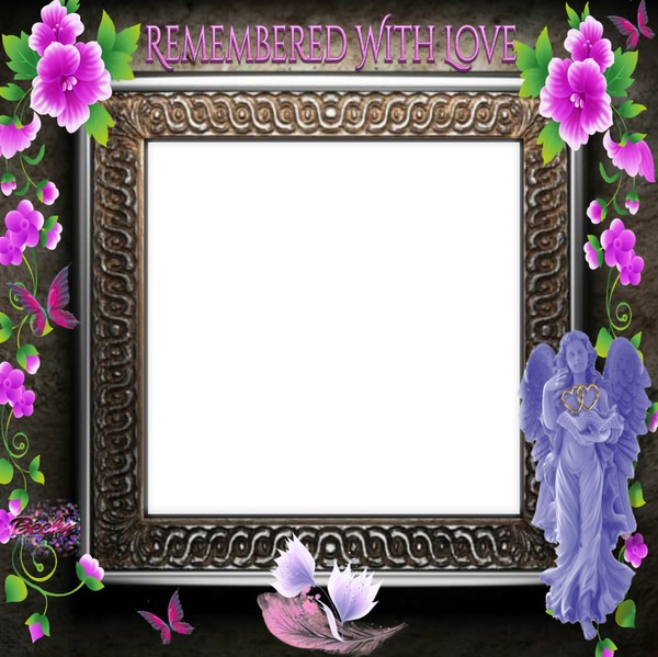 remembered with love Fotomontaggio