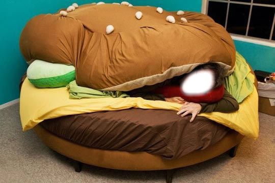 hamburger Fotomontagem