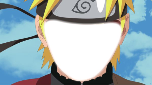 Naruto Uzumaki Fotomontagem