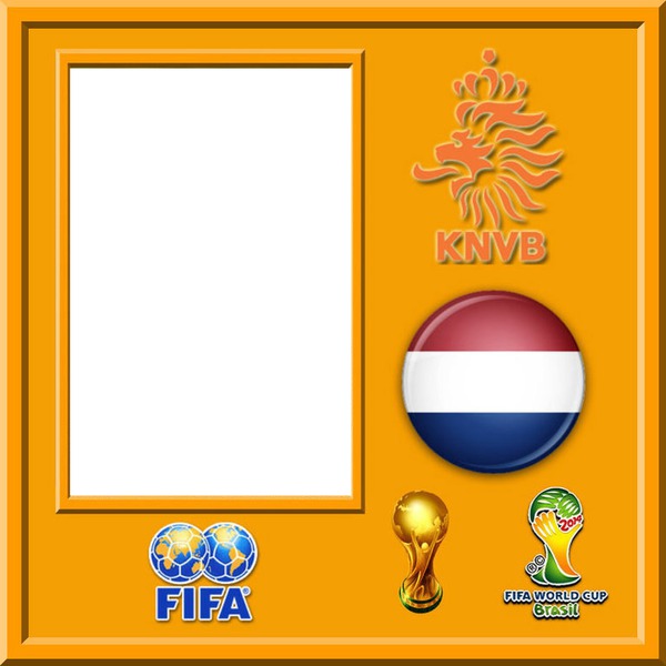 HOLLAND WORLD CUP Photo frame effect