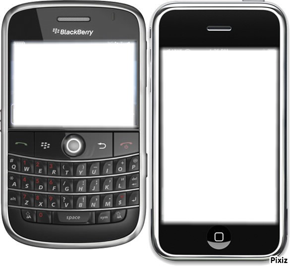 iphone blackberry =) Photomontage