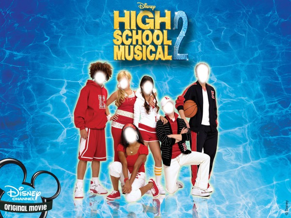 high school musical Fotomontāža