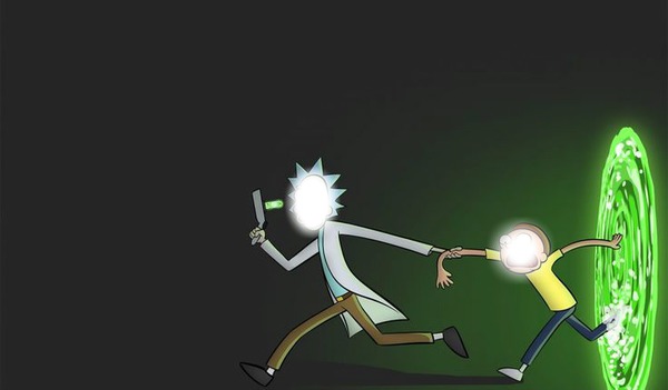 Rick and Morty Fotomontage