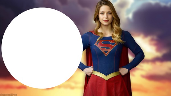 supergirl 2016 Photo frame effect