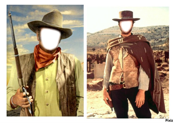 western duel Fotomontage
