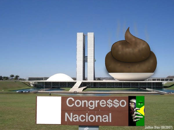 Congresso Nacional - BRA$IL Fotomontāža