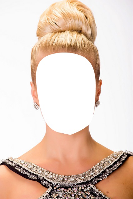 Blonde Hair Photomontage