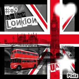 London <3 Fotomontažas