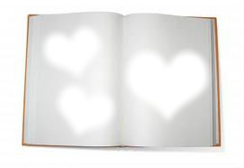 Livro Love Fotomontáž