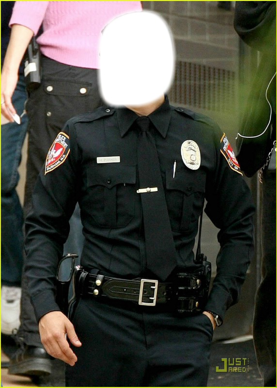 Police Officer Φωτομοντάζ