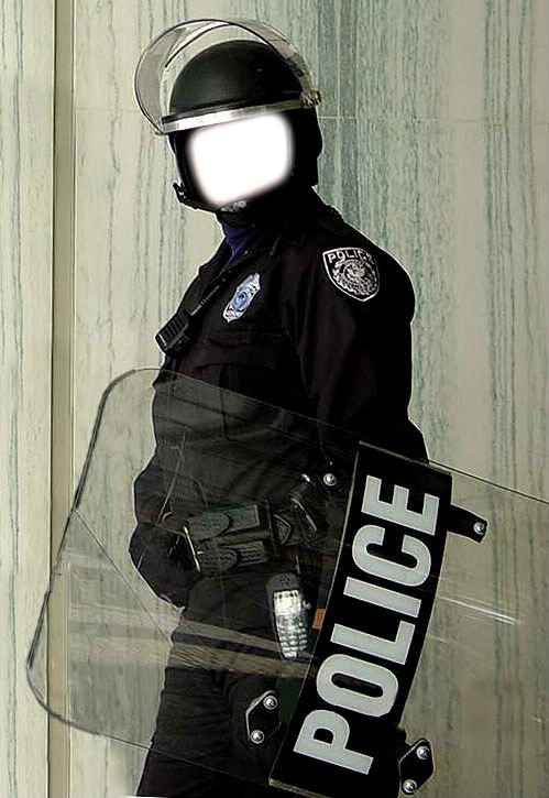 Police Officer Fotomontaža