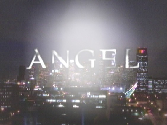 angel la serie logo Fotomontaż