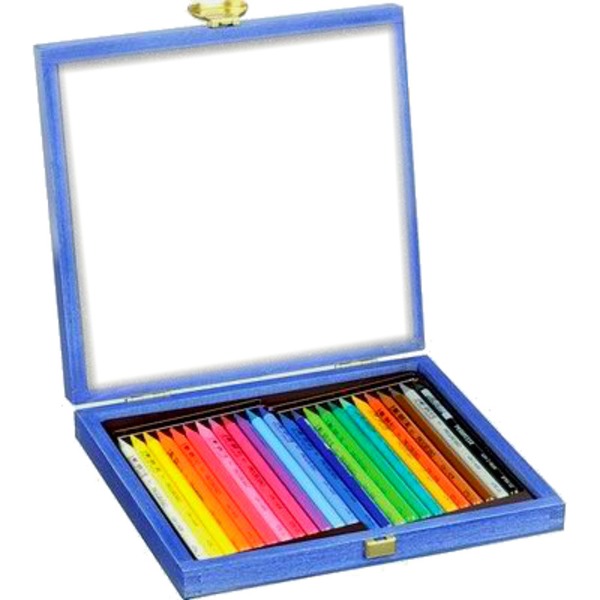lápis de cor Fotomontagem