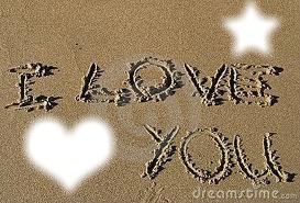 i love you Montage photo