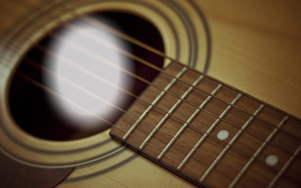 guitar Photo frame effect