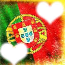 Força Portugal ♥ Fotomontáž