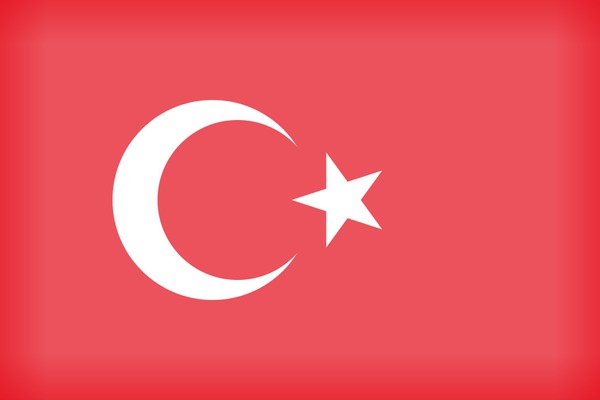 Türk Bayrağı ile profil resim Photomontage