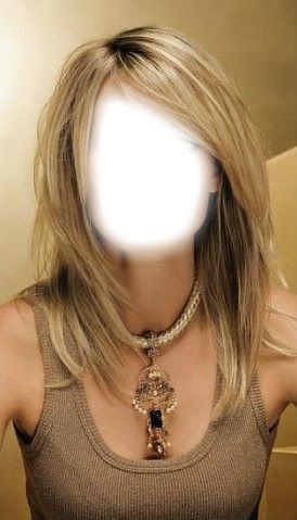 coupe de cheveux femme Фотомонтажа