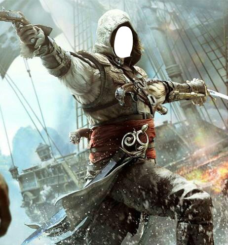 Assassins creed4 Photo frame effect