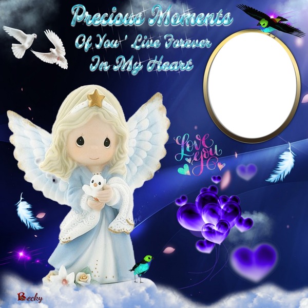 PRECIOUS MOMENTS OF YOU Montage photo