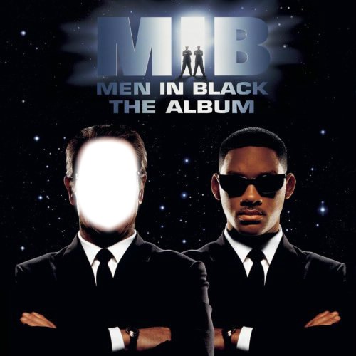 men in black Photo frame effect