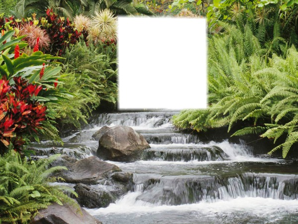 FONTAINE Photo frame effect