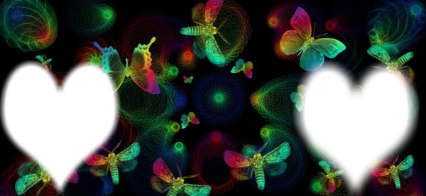 "vlinders" Fotomontage