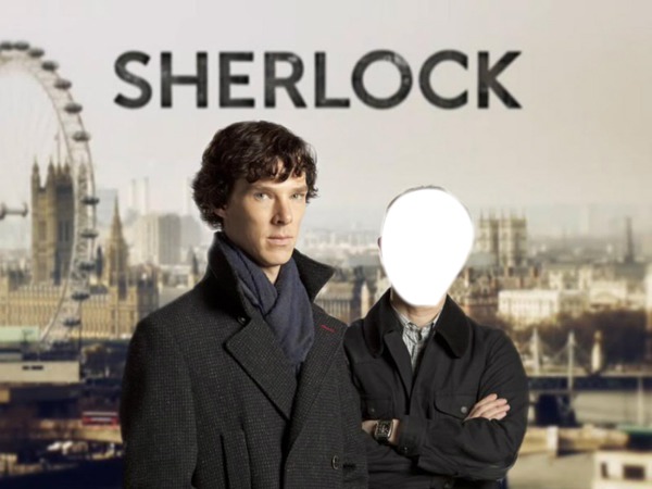 Sherlock Photo frame effect