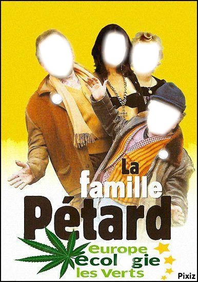 famille petard Fotomontasje