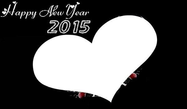 happy new year 2015 Photo frame effect
