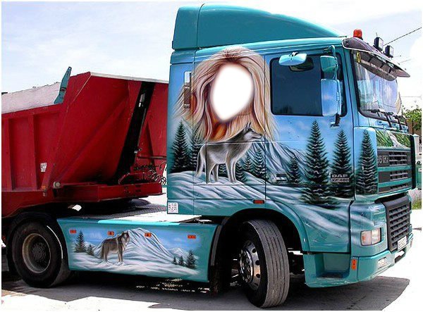 camion Photomontage