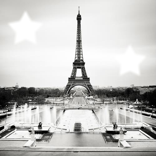la tour Eiffel Fotómontázs