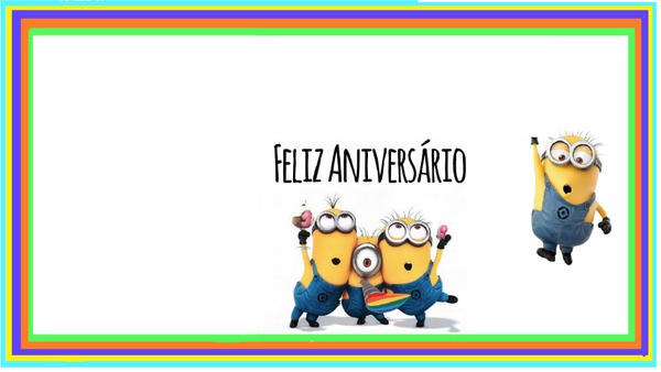 minions convite Fotomontagem