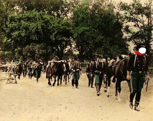 western cavalerie Montage photo