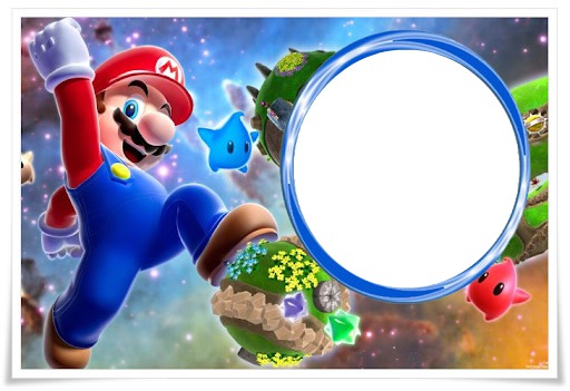 Moldura Super Mario 2 Фотомонтаж