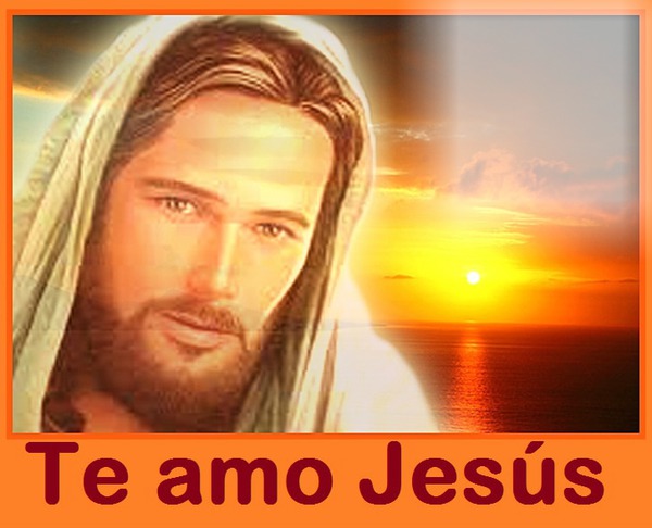 Te amo Jesús Fotomontagem