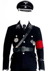 nazi uniform Photomontage