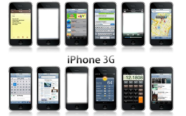 iPhone 3g Personnal Fotomontáž