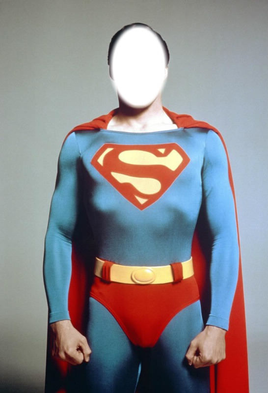 Superman Fotomontaggio
