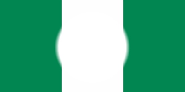 Nigeria flag Photo frame effect