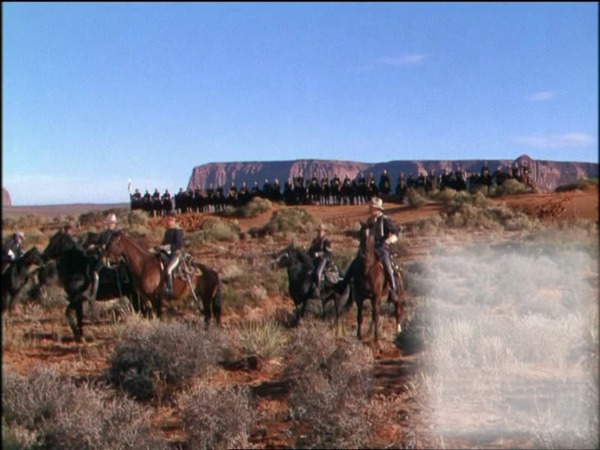 western cavalerie Photomontage