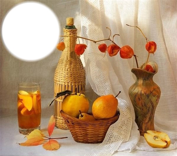 fruits d'automne Фотомонтаж